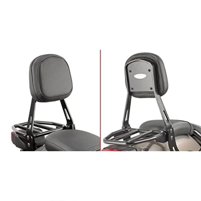 Imagen de Respaldo específico Negro con Soporte para alforjas Honda CMX 500 Rebel (17 &gt; 18) TS1160B