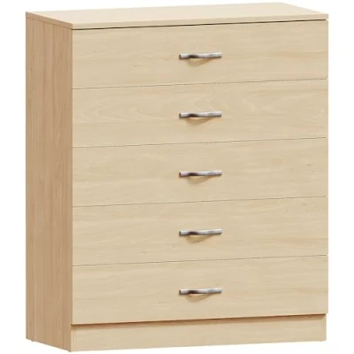 Imagen de Vida Designs cajonera, Madera, Plata, H: 90 x W: 75 D: 36