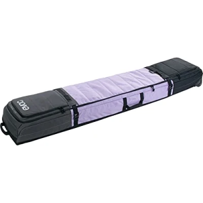 Imagen de EVOC Snow Gear Roller Bolsa para esquís y Snowboard (Plegable, 3 4 Pares de o 2 snowboards, Ruedas patín Intercambiables, con Compartimento avalanchas, tamaño: L), Multicolor