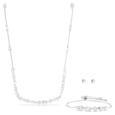 Imagen de Swarovski Mesmera SET Pendientes silvercoloured, Mujer, Talla: One Size, Silver coloured