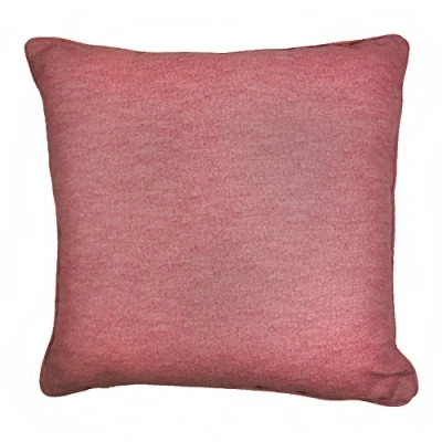 Imagen de Fusion Sorbonne Cortinas con Forro y Ojales (de algodón), Color Liso, algodón, Blush, 43x43 cm Filled Cushion
