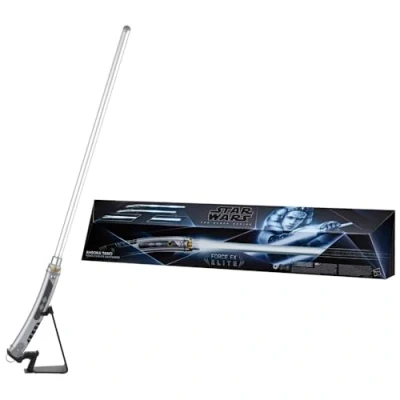 Imagen de Hasbro Star Wars The Black Series Espada láser electrónica Force FX Elite de Ahsoka Tano, con Luces LED próxima generación y Efectos Sonido, a Partir 14 años