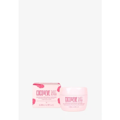 Imagen de Mascarilla capilar reparadora y restauradora Coco &amp; Eve Sweet Repair. Mezcla de ceramidas biomiméticas, ácido hialurónico queratina vegana. Repara el cabello dañado.