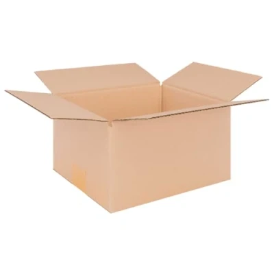 Imagen de verpacking 100 cajas plegables de envío DHL 250 x 200 140 mm, 1 corrugado, KK 26, almacenamiento, transporte, plegables,