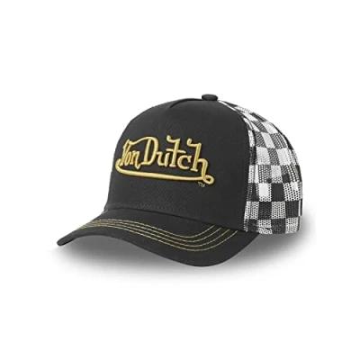 Imagen de Von Dutch Damier Gorra, Hombre, Talla: One Size, Noir