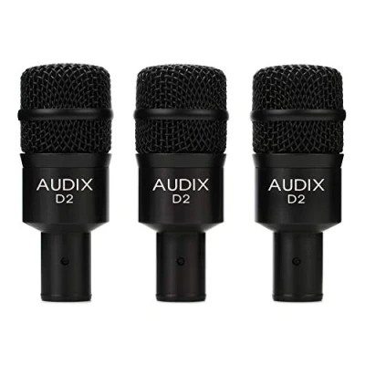 Imagen de AUDIX Kit de Micrófonos para Batería D2 Trio
