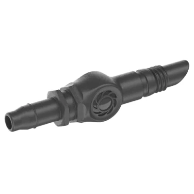 Imagen de Gardena sistema Micro Drip conector 4,6 mm (3/16 pulgadas): Accesorio para conectar tubos de distribución o gotero, alargar los con la técnica conexión Easy &amp; Flexible (13213 20)