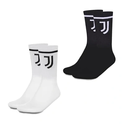 Imagen de hermet 2 Pack Calze Juventus Juego de Calcetines, Blanco y Negro, 39 42 Unisex Adulto