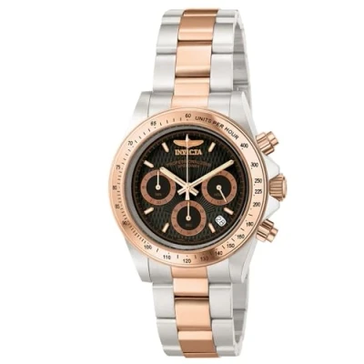 Imagen de Invicta Speedway Reloj de cuarzo para hombre acero inoxidable, Dos Tonos / Negro, 39 mm