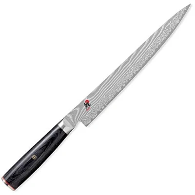 Imagen de Miyabi 34680 241 0 5000 FCD Sujihiki Cuchillo japonés (acero, 24 cm), color marrón