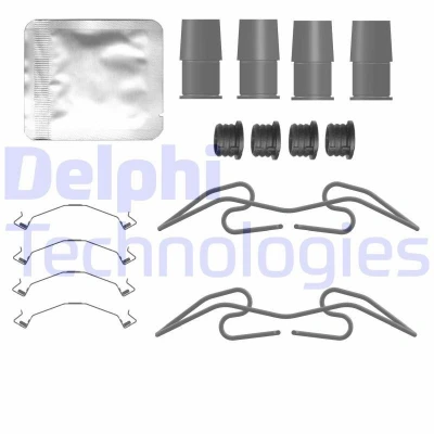 Imagen de DELPHI LX0784 Kit de accesorios, pastillas frenos CUPRA: Formentor SUV, VOLKSWAGEN: Golf VIII Hatchback, SEAT: Leon IV