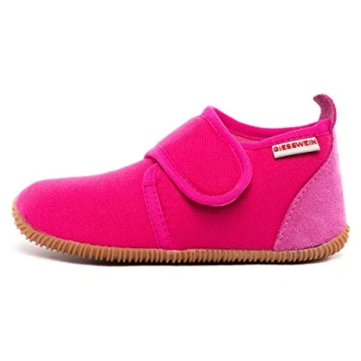 Imagen de Giesswein Türnberg, Zapatillas Algodón Unisex niños, Rosa Pink Raspberry, 20 EU
