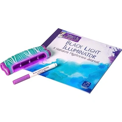 Imagen de Lámpara de luz Negra y Cuaderno para Registrar los misterios la Naturaleza Nancy B’s Science Club Learning Resources