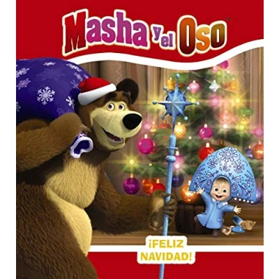 Imagen de MASHA Y EL OSO ¡Feliz Navidad! (Hachette INFANTIL Cuentos)