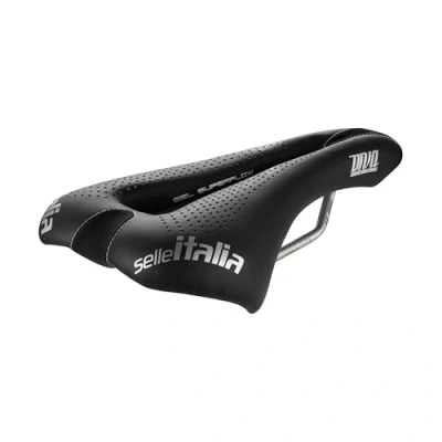 Imagen de Selle Italia Diva Gel Superflow L Sillines, Unisex Adult, Negro, Talla Única