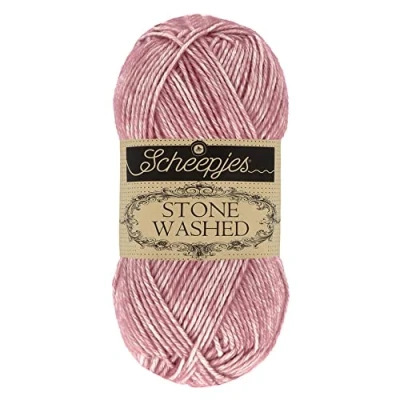 Imagen de Scheepjes 808 Corundo Rubí Stone Washed Hilo 1x50g