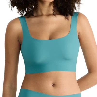 Imagen de Sloggi Zero Feel 2.0 Top Sujetador, Turquesa silenciosa, XS Mujeres