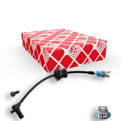 Imagen de FEBI BILSTEIN 173672 Sensor de ABS Eje trasero izquierda, trasero, derecha con tornillo 211 275 CHEVROLET: Captiva, OPEL: Antara