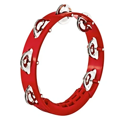 Imagen de MEINL Percussion Headliner Serie Tour Tambourine Rojo, HTT8R