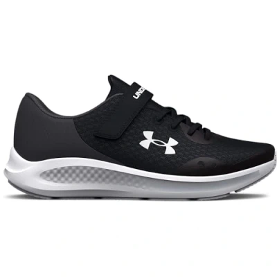 Imagen de Under Armour UA GPS Pursuit 3 AC Deportivas para niña, zapatillas de deporte ligeras y flexibles, color negro/gris azabache/blanco