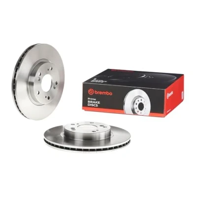Imagen de BREMBO 09.6752.20 Disco de freno 282 23 5 ventilación interna con tornillos HONDA: CR V 2, CIVIC 7 Hatchback, FR