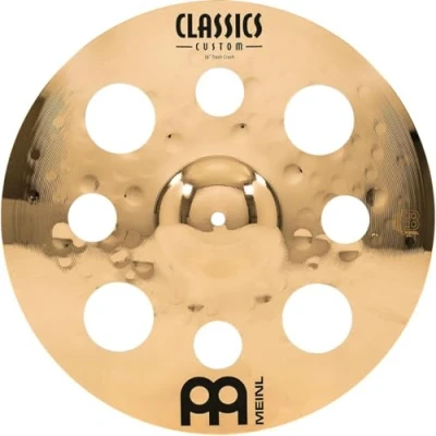 Imagen de Meinl Cymbals Classics Custom Brilliant Plato Trash Crash de 16 pulgadas (40,64cm) Platillos Batería Bronce B12, Acabado Brillante (CC16TRC B)
