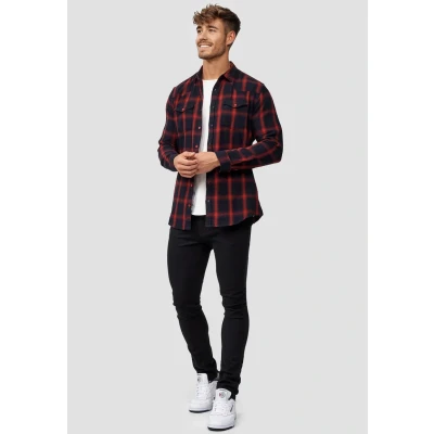 Imagen de Indicode Jeans Altin Camisa, Hombre, Talla: Small, Tomato