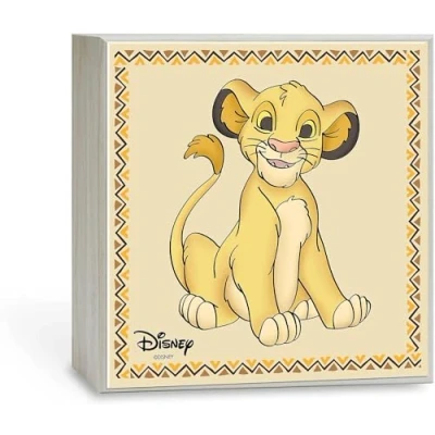 Imagen de VALENTI &amp; CO. Disney Baby Rey León Simba Luz nocturna infantil con lámpara LED para mesita de noche dormitorio