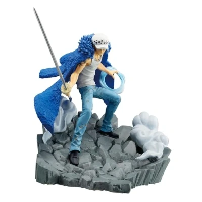 Imagen de Banpresto Figura de Accion Trafalgar.Law One Piece, Senkozekkei 8 cm Multicolor BP89650P