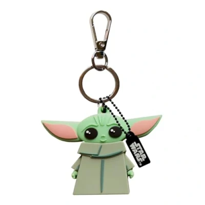Imagen de WONDEE Star Wars Mandalorian Baby Yoda [ 2 en 1 Pendrive + llavero Original ] con Memoria Usb 32 gb de Grogu Pendrives originales para Regalar funcionalidad Regalos
