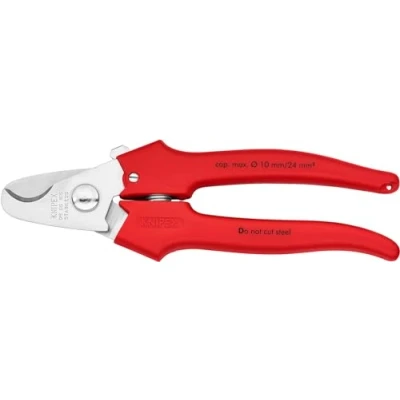 Imagen de Knipex Tijeras cortacables mangos con revestimiento de plástico 165 mm 95 05