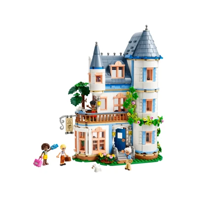 Imagen de Lego Friends Hostal del Castillo de Juguete, Juego con Hotel y 4 Mini Muñecos, Regalo para Niñas Niños 12 Años o Más, Figura un Perro Accesorios, Decoración la Estantería 42638