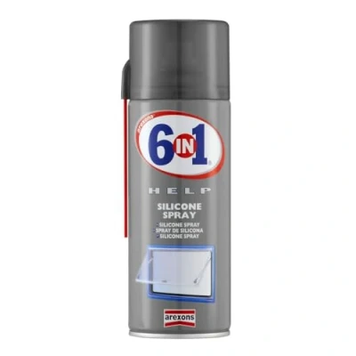 Imagen de Arexons Lubricante Protector para Piezas de Plástico y Goma 6 en 1 Help 400 ml. Mantenimiento Integral Todos los Usos