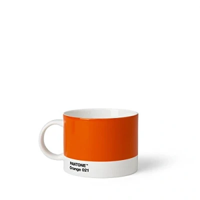 Imagen de Copenhagen design Pantone Cup, Tea/Coffee mug, Fine China (Ceramic), 475 ml, Orange 021 C, Porcelana, 1 Unidad (Paquete de 1)