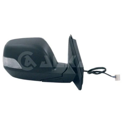 Imagen de Espejo retrovisor Alkar 9044939 derecha imprimado eléctrico calefactable, abatible eléctricamente, tintado en azul, convexo para vehíc. con volante a