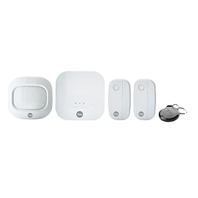 Imagen de Yale IA 311 Alarma Sync Smart Home 5 Piezas Hub Sensor Puerta/Ventana Detector de Movimiento Llavero Geolocalización Compatible con Alexa Asistente Google Philips Hue