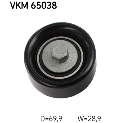 Imagen de SKF VKM 65038 Rodillo Guia KIA: SORENTO 2, 3, Optima / K5 Berlina, HYUNDAI: Sonata V, ix35