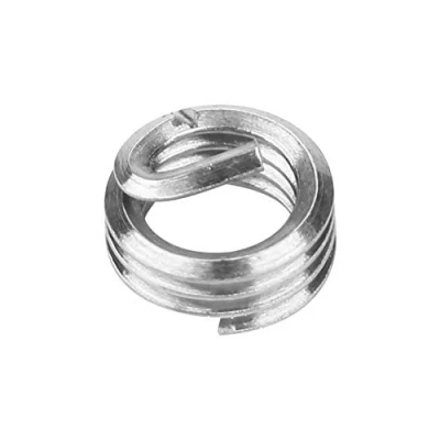 Imagen de Akozon Inserciones Roscadas 100 unids M3 Acero Inoxidable SS304 Alambre Enrollado Helicoidal Rosca de Rosca(M3*0.5 * 1.5 D)