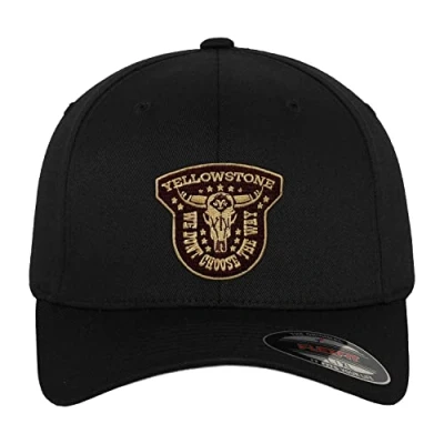 Imagen de Yellowstone Licenciado Oficialmente We Don&#039;t Choose The Way Flexfit Cap (Negro), Large/x Large