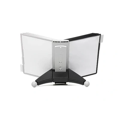 Imagen de Durable 563222 Sistema de paneles visualización Mesa Sherpa con 10 visualización, 1 pieza, negro/gris