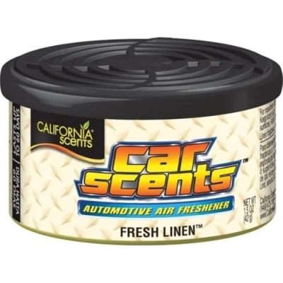 Imagen de California Scents CS CAN HANGER FRESH LINEN CCSPK003 Ambientador Recipiente metálico