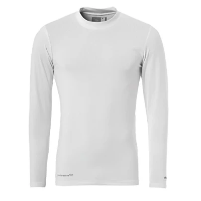 Imagen de Uhlsport Distinction Colors Baselayer Camiseta de Manga Larga, HombreBlanco, S