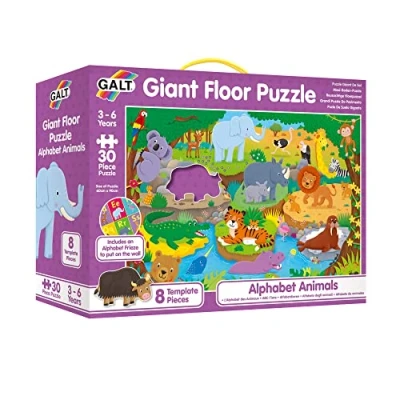 Imagen de Galt Toys, Giant Floor Puzzle Alphabet Animals, Puzzles for Kids, Ages 3 Years Plus