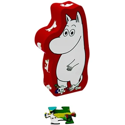 Imagen de Barbo Toys Moomin Deco Rompecabezas de 24 Piezas niños a Partir 3 años Puzles Juguetes Puzzle en una Caja Moldeada Ilustraciones Valley