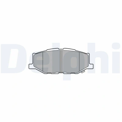 Imagen de Juego de pastillas freno, freno disco DELPHI LP3637, Delantero