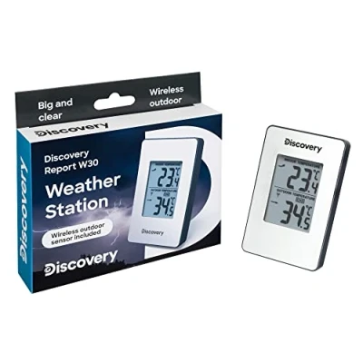 Imagen de Discovery Estación Meteorológica Inalámbrica Report W30 Termómetro con Sensor Remoto