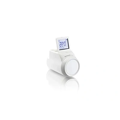 Imagen de Honeywell Home THR092HRT Cabezal Termostático Radiador Wireless para Sistema Evohome, Blanco, Pack de 1