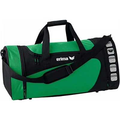 Imagen de erima CLUB 5, Duffel Bag Unisex adulto, Verde (Smaragd/Schwarz), M