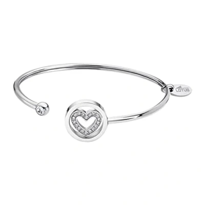 Imagen de LOTUS STYLE Pulsera LS2182 2/1 Bliss Acero inoxidable 316l Corazón 66.00 mm Mujer