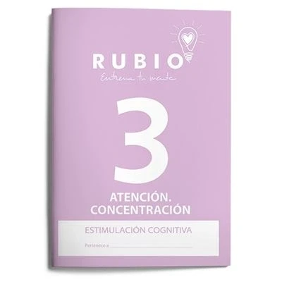 Imagen de 3 Atención concentración RUBIO Estimulación cognitiva
